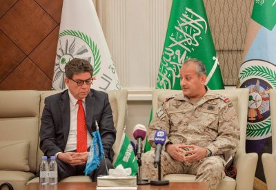 لقاء بين التحالف ومسؤولين أمميين يبحث تدخل إيران باليمن