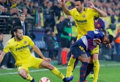 برشلونة يقتنص تعادلاً مثيراً أمام فياريال