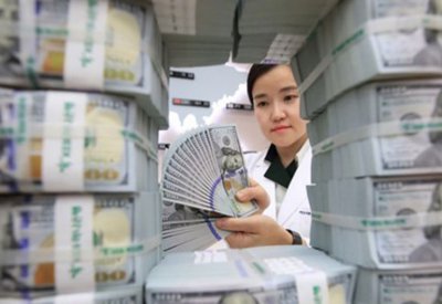 ارتفاع احتياطي النقد الأجنبي في كوريا الجنوبية إلى 405.3 مليار دولار