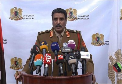  المسماري يؤكد سيطرة الجيش الليبي على مطار طرابلس الدولي
