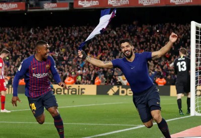 سواريز: برشلونة اقترب من تحقيق لقب الدوري