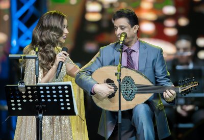نجاح بلقيس مع أحمد فتحي أمام الجمهور الكويتي