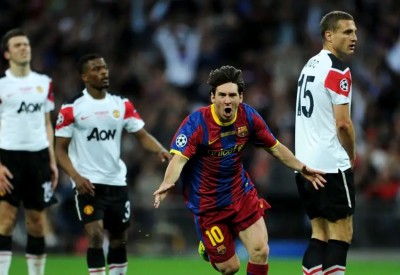 برشلونة يخيف مانشستر يونايتد بذكريات نهائيي روما ولندن