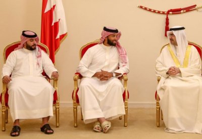 سمو محافظ الجنوبية يستقبل رئيس نادي الرفاع الشرقي