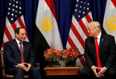 ترمب: أحرزنا تقدما كبيرا مع مصر بملف مكافحة الإرهاب