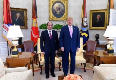 رئاسة مصر تكشف تفاصيل محادثات السيسي وترمب