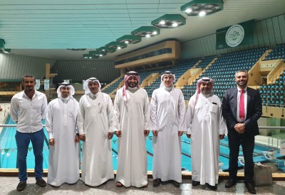 مجبل: نهدف للتعاون المشترك لتطوير رياضة السباحة