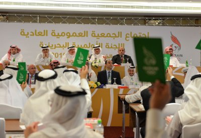 تزكية خالد بن حمد رئيسا للجنة الأولمبية البحرينية