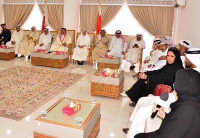محافظ المحرق: أهالي المحرق يرفعون الشكر ويحملون الحب والولاء والطاعة لجلالة الملك المفدى