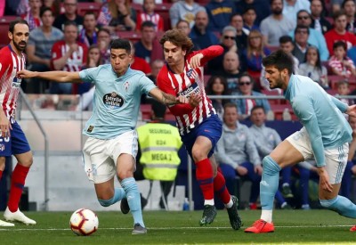 أتلتيكو مدريد يهزم سلتا ويقلص الفارق مع برشلونة