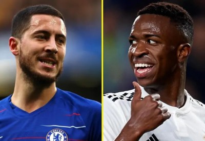 هازارد يهدد مستقبل فينيسيوس مع ريال مدريد