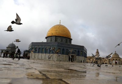 على أطلال الأمويين.. احتفال بالقدس و"رسالة" للعالم