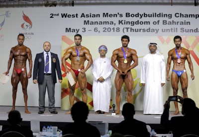 عمان أول الواصلين واليوم يكتمل عقد الوفود المشاركة بغرب آسيا لبناء الأجسام