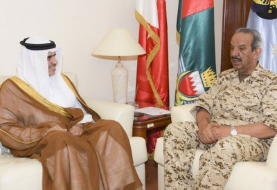 القائد العام يستقبل سعادة وزير شؤون الإعلام
