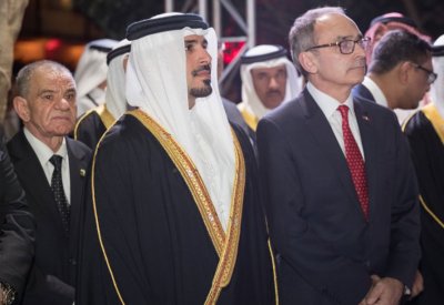 محمد بن سلمان يحضر احتفال عيد ميلاد الملكة إليزابيث الثانية