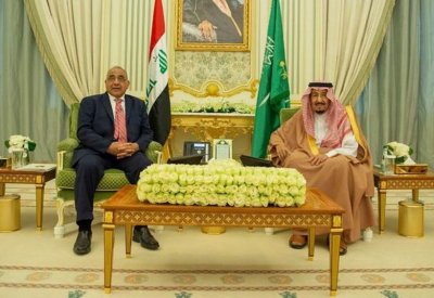 رئيس وزراء العراق: أجرينا لقاءات ناجحة مع الملك سلمان وولي العهد السعودي