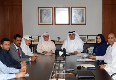 وكيل الأشغال يبحث مع الوداعي احتياجات الطرق والصرف الصحي في أولى الشمالية