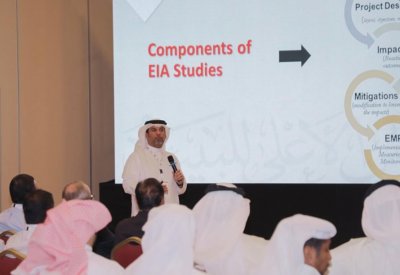 الأعلى للبيئة ينظم ندوتين خلال معرض الخليج العقاري