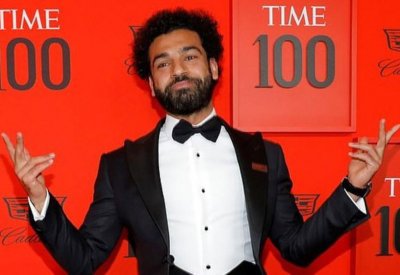 صلاح يحضر حفل أكثر 100 شخصية مؤثرة في العالم
