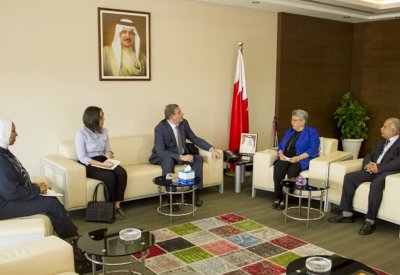 الوطنية لحقوق الإنسان تستقبل مسؤولا في الأمانة العامة للأمم المتحدة