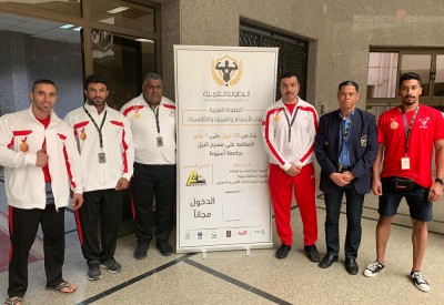 منتخب بناء الأجسام يشارك بالبطولة العربية بأسيوط المصرية