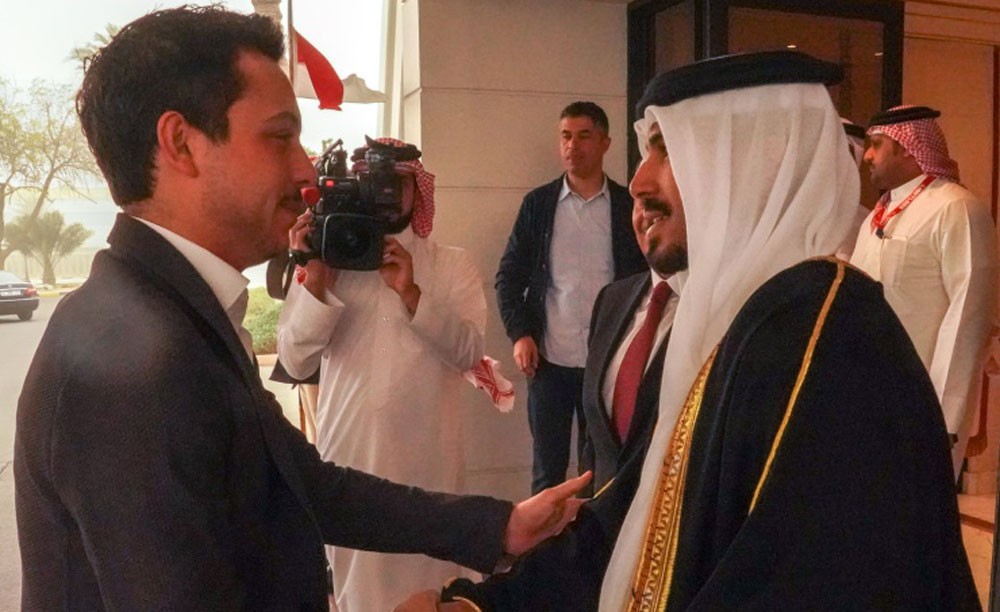 محمد بن سلمان في مقدمة مودعي سمو ولي عهد الأردن
