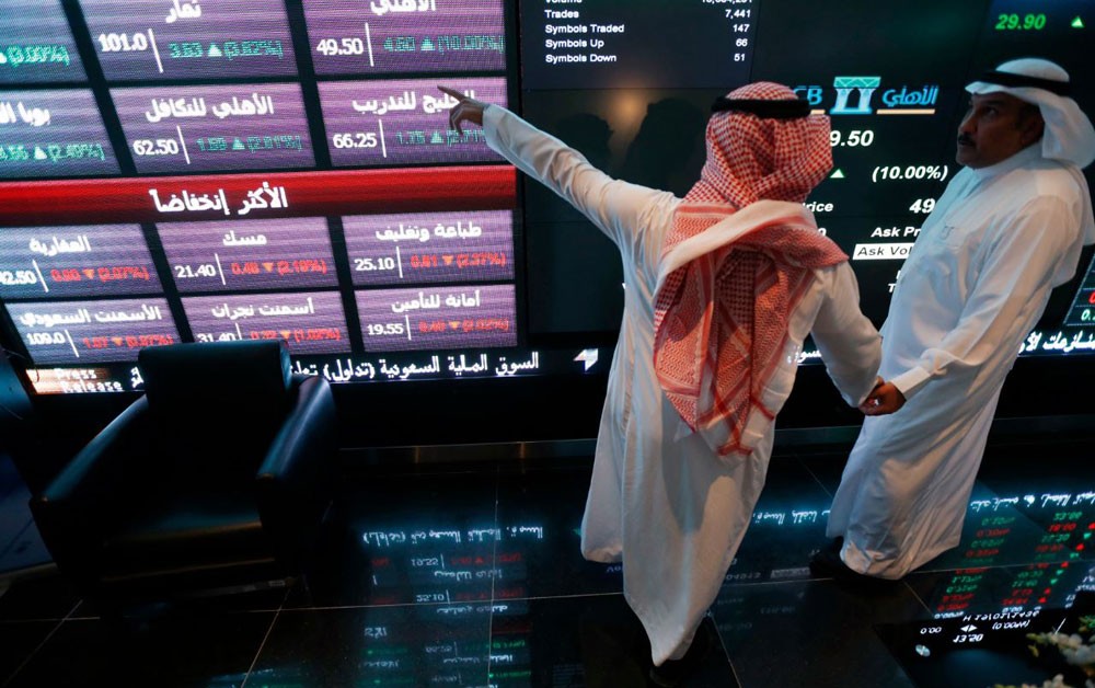 مؤشر سوق السعودية يخترق 9 آلاف نقطة لأول مرة منذ يوليو 2015