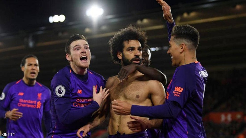  ليفربول ينجو من فخ ساوثهمبتون.. وصلاح يفك نحسه