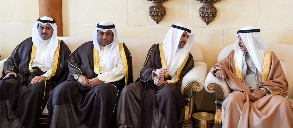سمو رئيس الوزراء يستقبل رئيس مجلس الأمة الكويتي‎