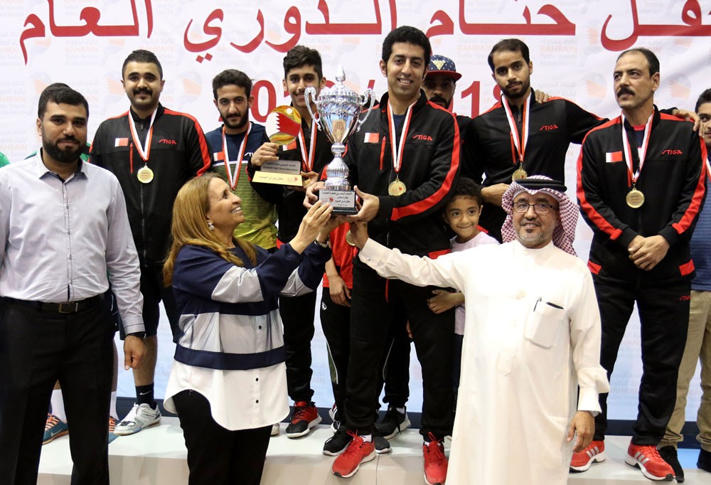 حياة بنت عبدالعزيز تتوج سار بطلاً لدوري العموم لكرة الطاولة