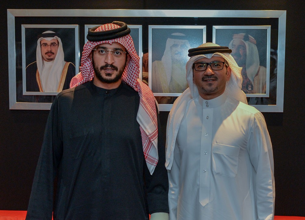 خالد بن حمد يستقبل أمين عام اللجنة الأولمبية