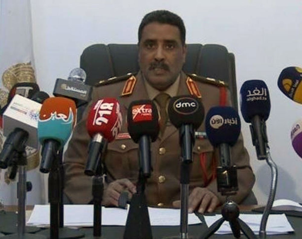 متحدث الجيش الليبي: حكومة الوفاق تخطط لهجوم على ترهونة