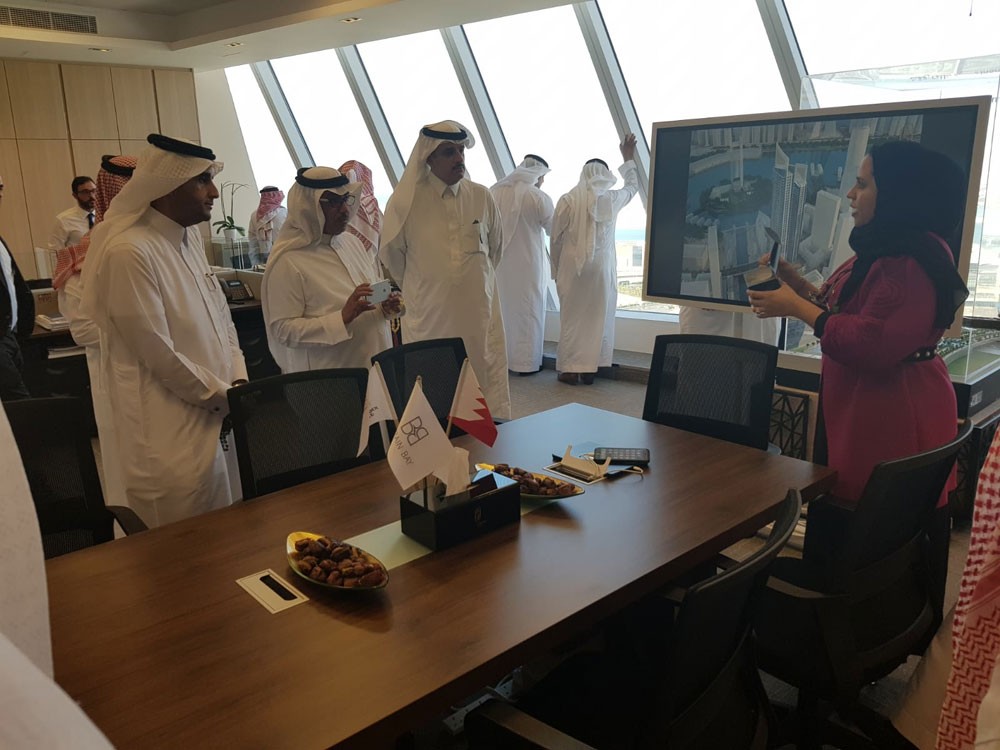 "غولدن غيت" تتشرف بزيارة وفد غرفة التجارة السعودي