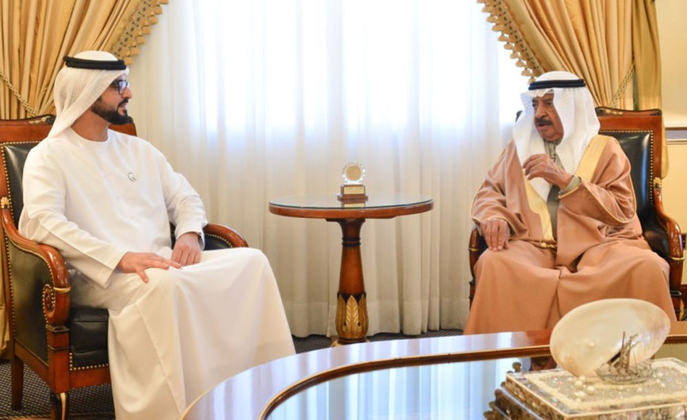 سمو رئيس الوزراء: علاقات البحرين والامارات نموذج متميز