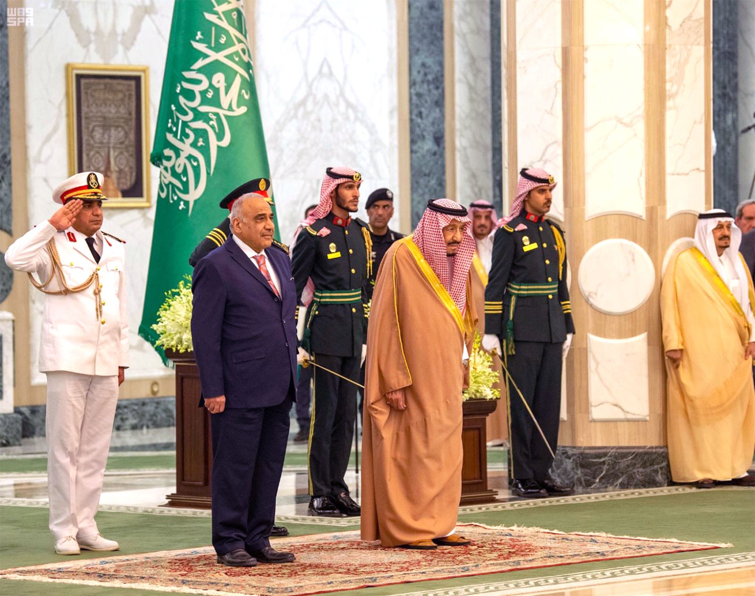الملك سلمان: السعودية تقف مع العراق ويجمعنا ديننا وأمننا ومصالحنا المشتركة
