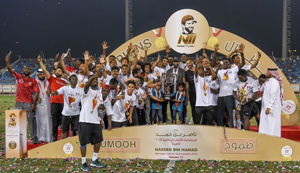 ناصر بن حمد يوجه لاطلاق دورة ناصر بن حمد للالعاب الرياضية "ناصر12"