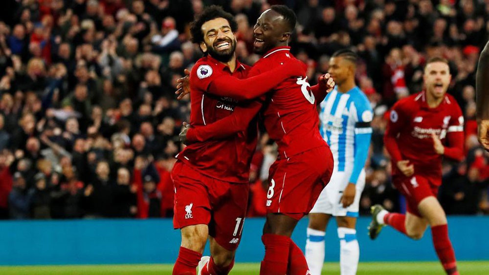 ليفربول يتخطى هيديرسفيلد بخماسية.. وصلاح يتصدر الهدافين
