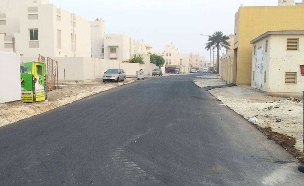 (الأشغال) تنتهي من تنفيذ شبكة الصرف الصحي في المصلى