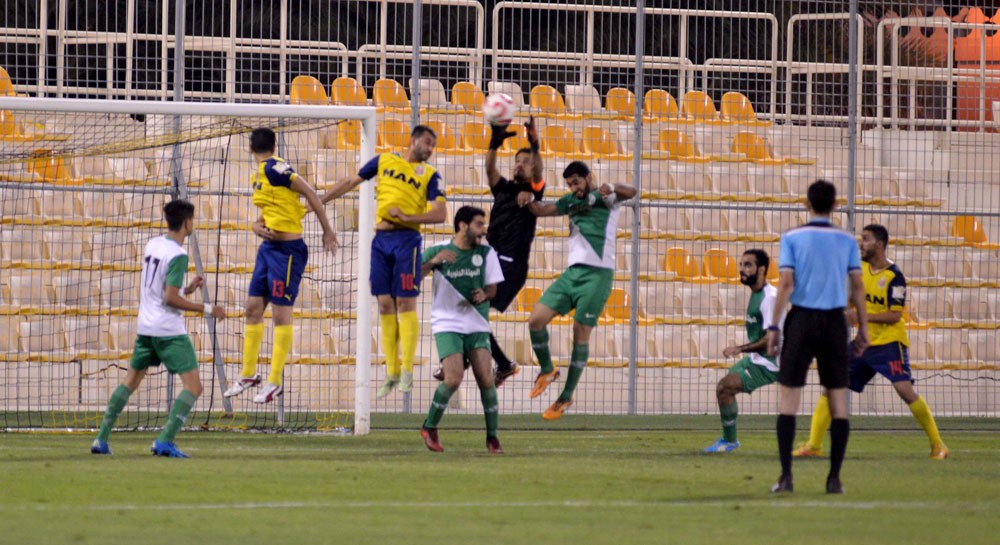 عالي يحافظ على لقبه بطلاً لدورة التعارف بركلات الترجيح
