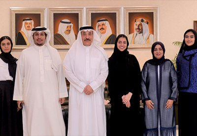 حميدان يستقبل رئيسة وأعضاء مجلس إدارة جمعية الموهبة والإبداع