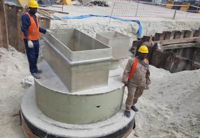 الأشغال: 60% انجاز مشروع تحويل خطوط الصرف الصحي في منطقة المرفأ المالي