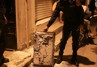 بالصور : "تلفاز" يتسبب في حريق بمنزل في الرفاع الشرقي