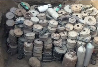الجيش اليمني يتلف 2500 لغم وعبوة ناسفة في صعدة