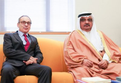 سمو الشيخ سلمان بن خليفة يشيد بعلاقات الصداقة البحرينية البريطانية