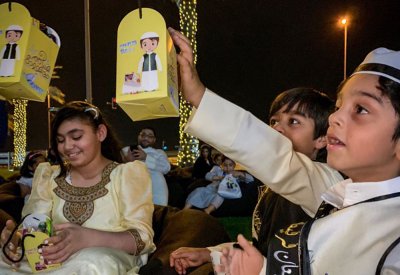 جرافيتي فليج تحتفي بمناسبة "القرقاعون"