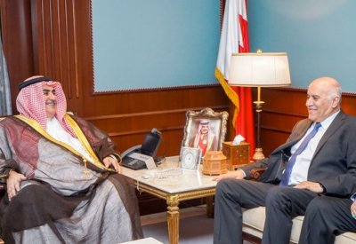 معالي وزير الخارجية يستقبل معالي رئيس المجلس الأعلى للشباب والرياضة الفلسطيني