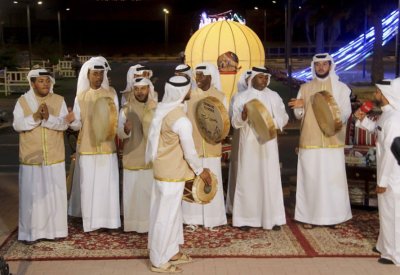 مهرجان ناصر بن حمد الرمضاني الشعبي يحتفل بـ (القرقاعون)
