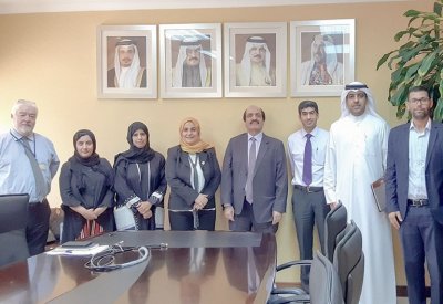 معهد البحرين للتدريب يبحث التعاون مع هيئة الكهرباء والماء