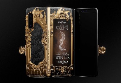 الكشف عن نسخة Game Of Thrones من الهاتف Galaxy Fold المرصعة بالذهب
