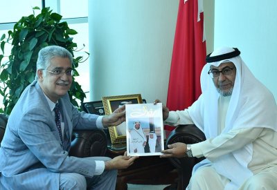 وزير شؤون مجلسي الشورى والنواب يستقبل السيد حافظ عبدالغفار